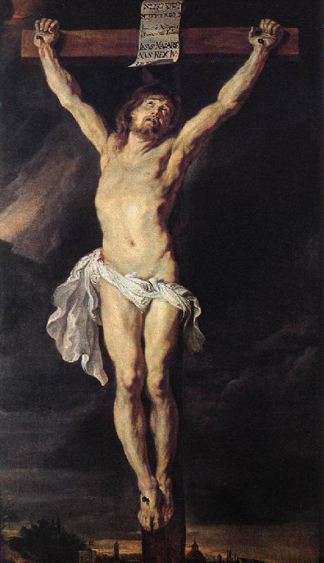 RUBENS, Pieter Pauwel The Crucified Christ af Germany oil painting art